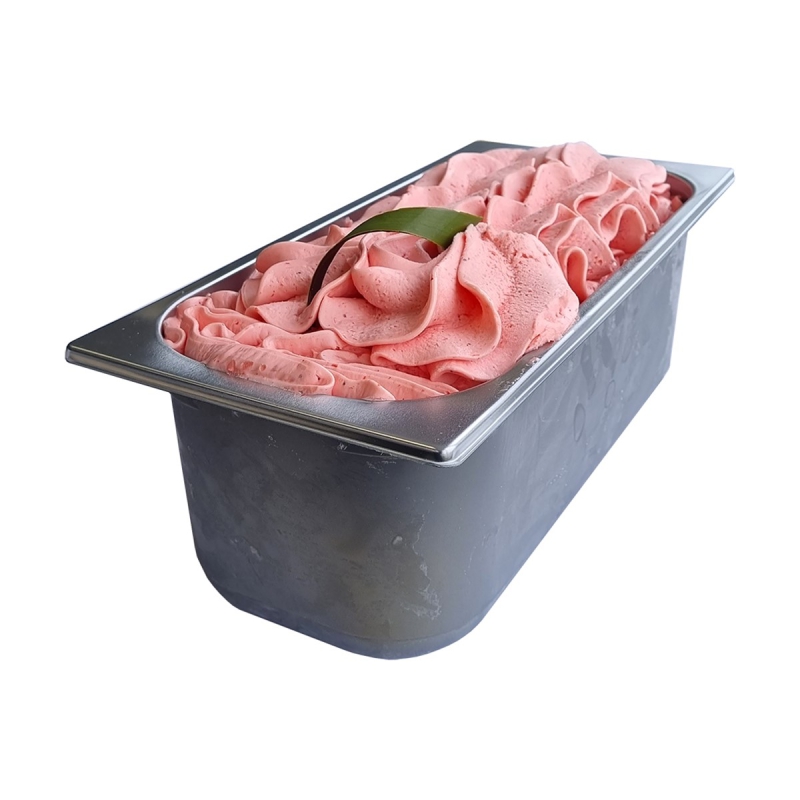 LIMOEN / AARDBEIEN SORBET (NIEUW)