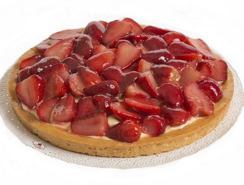 AARDBEIEN TAART