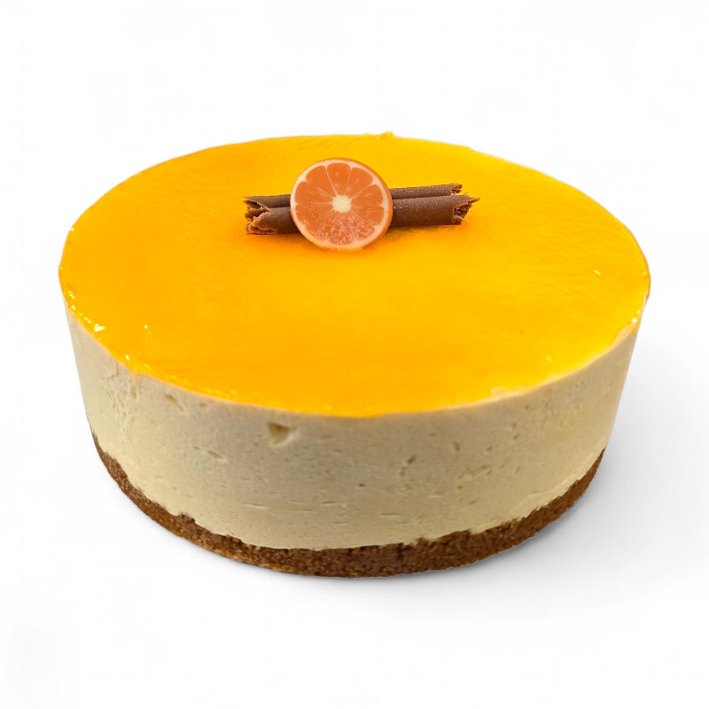 MANDARIJN-KANEEL BAVAROIS TAART