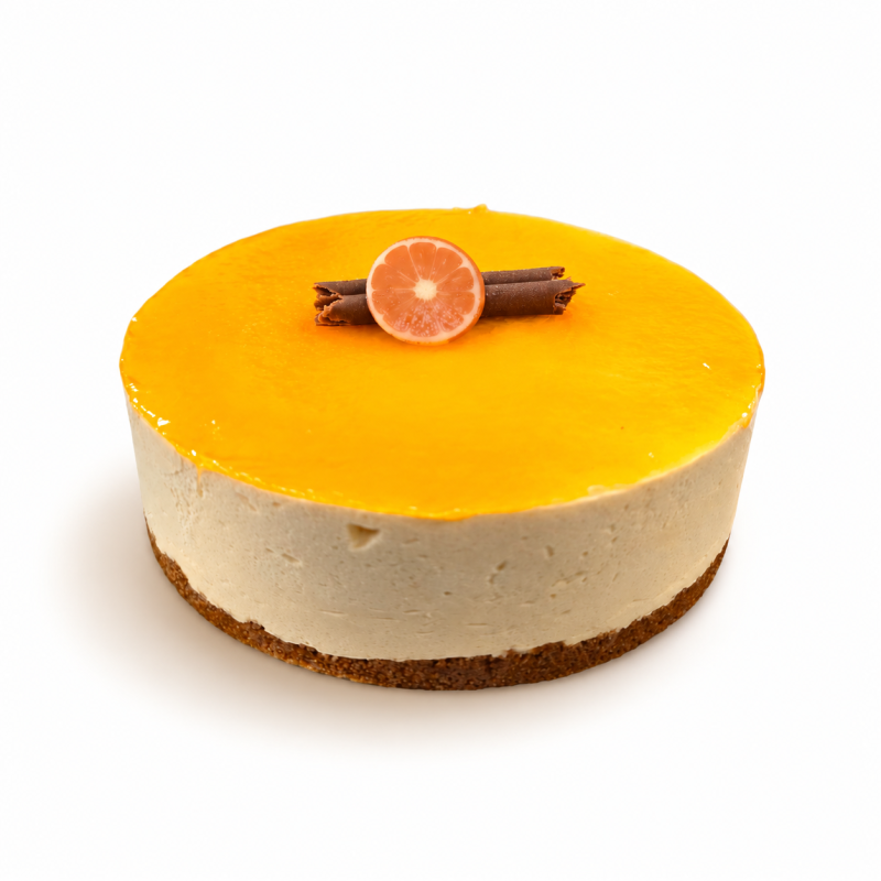 MANDARIJN-KANEEL BAVAROIS TAART